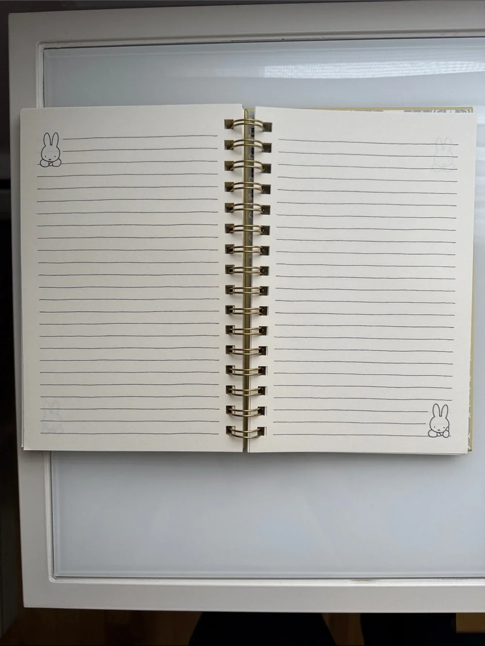 Miffy hard cover spiral notebook-Brand New